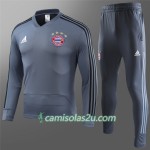 FC Bayern München Sweat de Treino Conjunto Cinza 2018/19